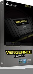 Corsair Vengeance LPX DDR4, 16GB, 3000MHz, CL16 (CMK16GX4M1D3000C16) hind ja info | Operatiivmälu (RAM) | kaup24.ee