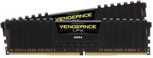 Corsair Vengeance LPX, DDR4, 2x16GB, 3000MHz, CL16 (CMK32GX4M2D3000C16) цена и информация | Оперативная память (RAM) | kaup24.ee