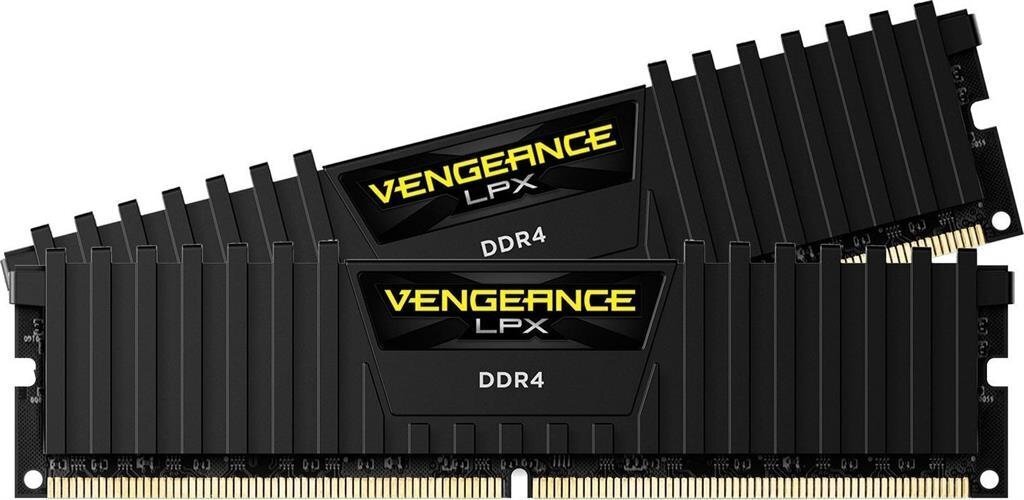 Corsair Vengeance LPX, DDR4, 2x8GB, 3000MHz, CL16 (CMK16GX4M2D3000C16) цена и информация | Operatiivmälu (RAM) | kaup24.ee