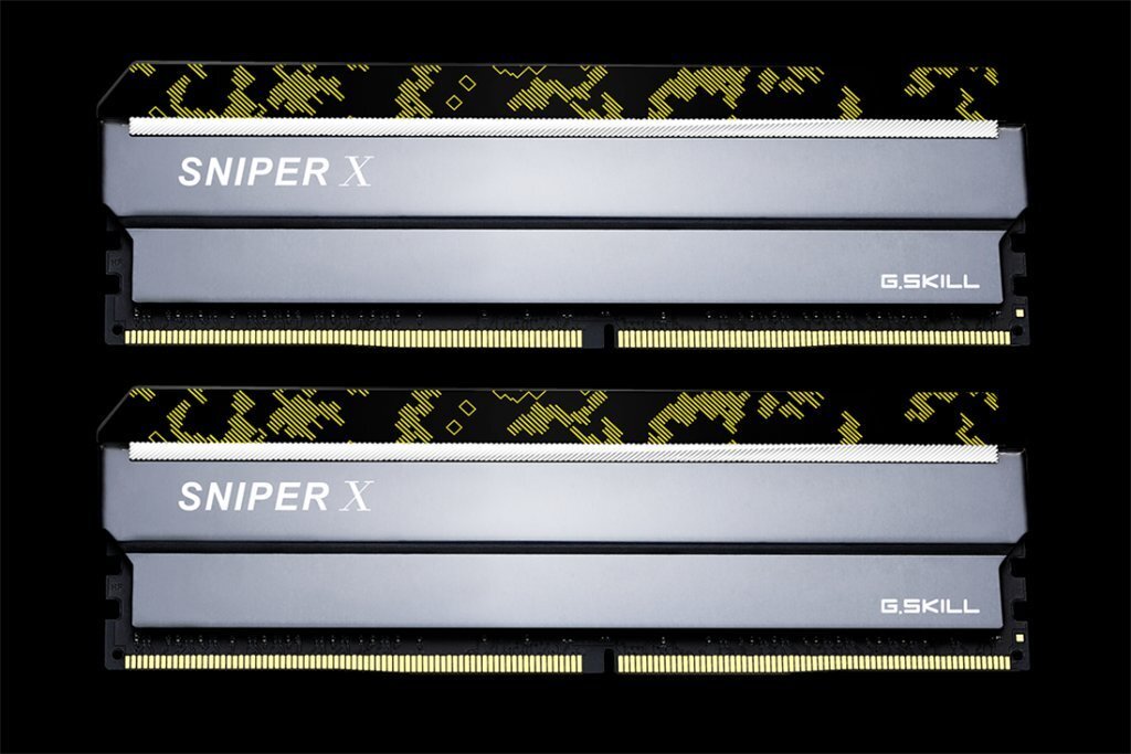 G.Skill Sniper X DDR4, 2x16GB, 2400MHz, CL17 (F4-2400C17D-32GSXK) hind ja info | Operatiivmälu (RAM) | kaup24.ee