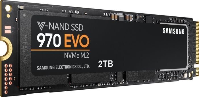 Samsung 970 EVO 2TB PCIe x4 NVMe (MZ-V7E2T0BW) hind ja info | Sisemised kõvakettad (HDD, SSD, Hybrid) | kaup24.ee