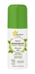 Fleurance Nature BIO deodorant, sidrun ja verbena (50 ml) hind ja info | Deodorandid | kaup24.ee