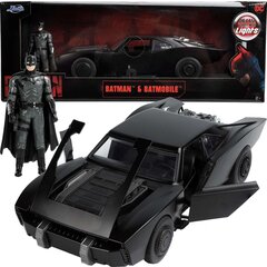 Batman sõiduki komplekt Batmobile Jada Toys koos figuuriga hind ja info | Poiste mänguasjad | kaup24.ee