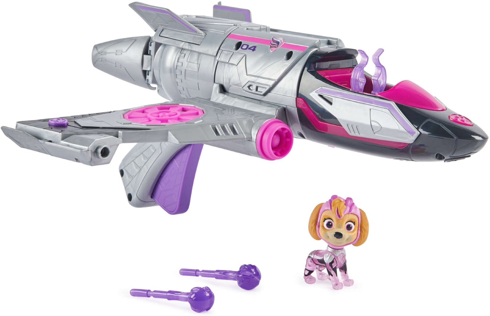 Figuur Skye sõiduk Deluxe Paw Patrol interaktiivne цена и информация | Tüdrukute mänguasjad | kaup24.ee