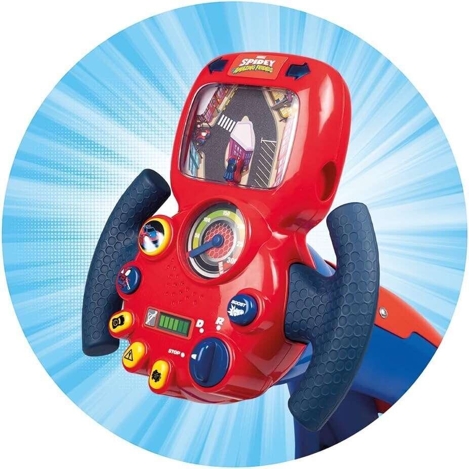 Laste sõidusimulaator Smoby Spiderman Marvel hind ja info | Arendavad mänguasjad | kaup24.ee