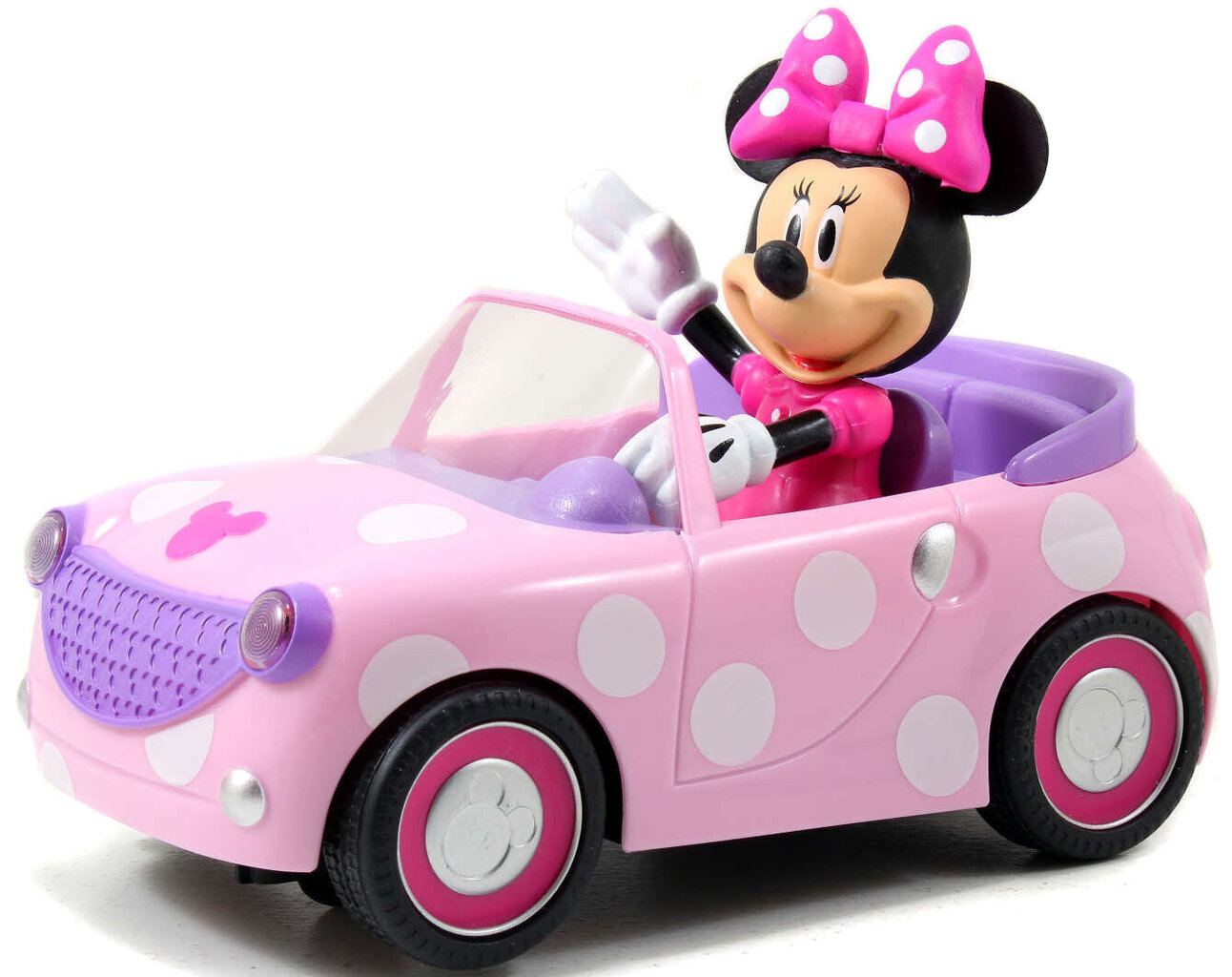 Teisaldatav Dinsey Minnie Mouse puldiga juhitav roosa RC hind ja info | Tüdrukute mänguasjad | kaup24.ee