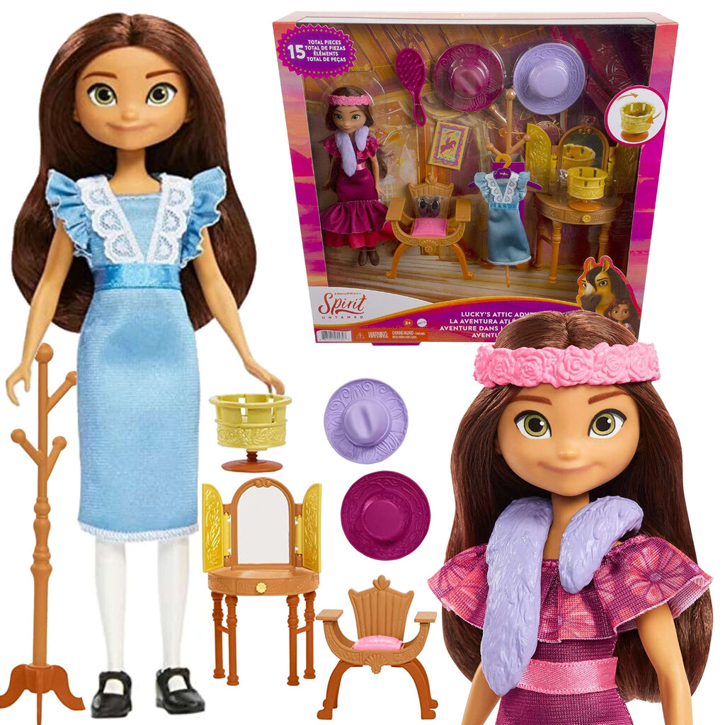 Set Spirit Untamed Lucky attic seiklus hind ja info | Tüdrukute mänguasjad | kaup24.ee