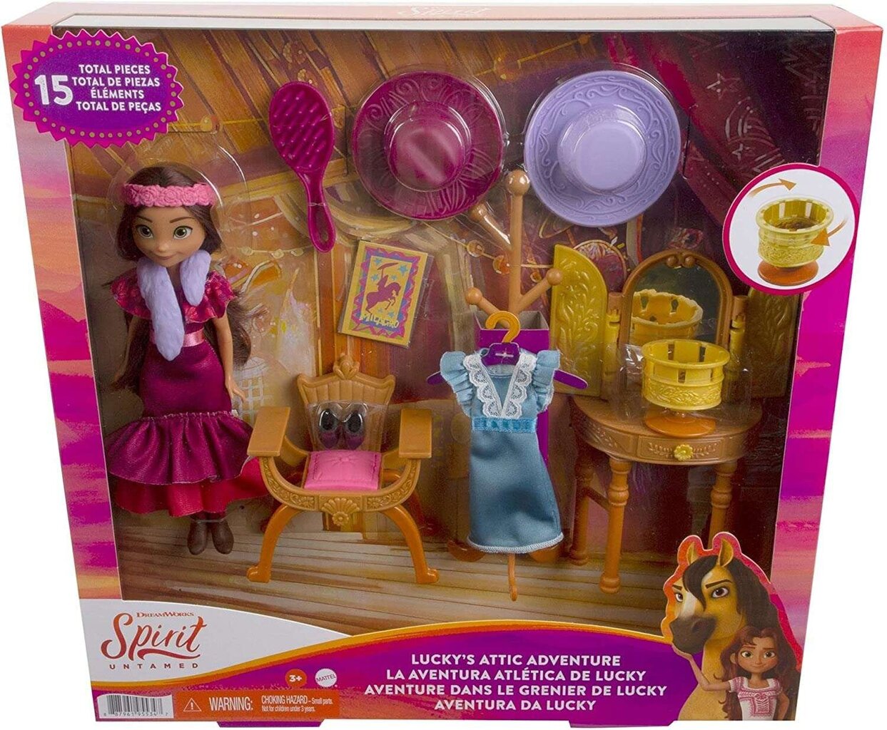 Set Spirit Untamed Lucky attic seiklus hind ja info | Tüdrukute mänguasjad | kaup24.ee