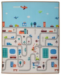 Õppeotstarbeline vahtmatt Humbi Streets Animals 180x150x2 cm hind ja info | Tegelustekid | kaup24.ee