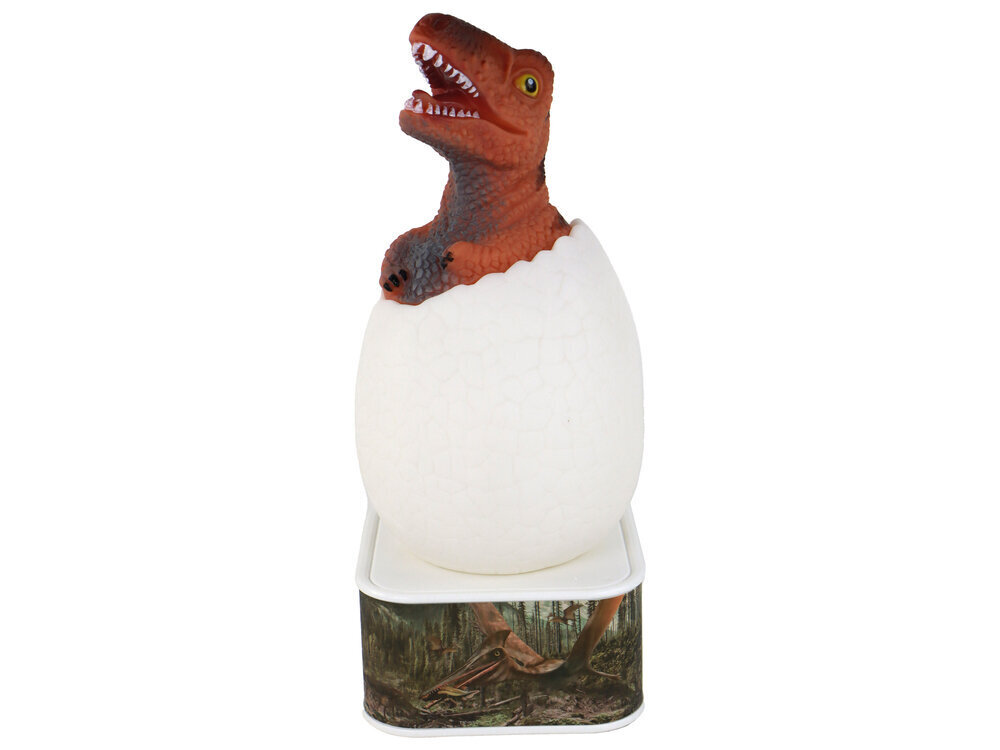 Munakujuline LED-lamp dinosaurus T-Rex, punane hind ja info | Lastetoa valgustid | kaup24.ee