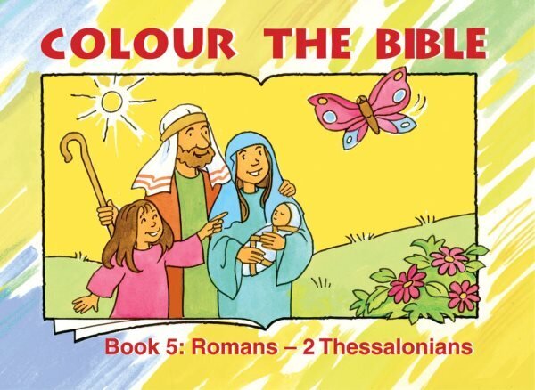 Colour the Bible Book 5: Romans - Thessalonians Revised ed., 5, Romans - Thessalonians цена и информация | Väikelaste raamatud | kaup24.ee