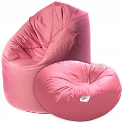 Kott-tool 2in1 Comfort Max Premium, 70 cm, roosa kaina ir informacija | Lastetoa kott-toolid, tugitoolid ja tumbad | kaup24.ee