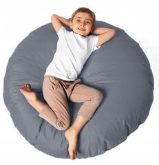 Kott-tool 2in1 Bean Bag Cocoon 2in1 LuX Premium, 125 cm, hall hind ja info | Lastetoa kott-toolid, tugitoolid ja tumbad | kaup24.ee