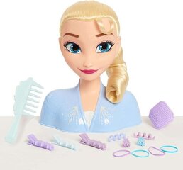Frozen Head Elsa juuste kujundamiseks ja kujundamiseks + aksessuaarid цена и информация | Игрушки для девочек | kaup24.ee