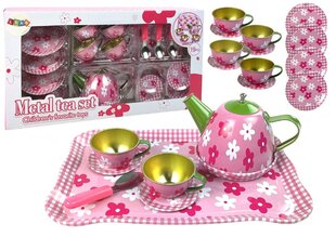 Детский сервировочный набор для чая, металл цена и информация | Игрушки для девочек | kaup24.ee