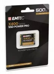 Emtec X415 ECSSD500GX415 hind ja info | Sisemised kõvakettad (HDD, SSD, Hybrid) | kaup24.ee