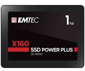 Emtec X160 ECSSD1TNX160 hind ja info | Sisemised kõvakettad (HDD, SSD, Hybrid) | kaup24.ee