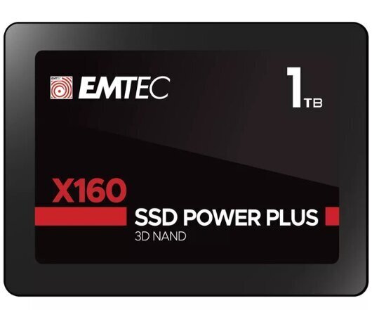 Emtec X160 ECSSD1TNX160 hind ja info | Sisemised kõvakettad (HDD, SSD, Hybrid) | kaup24.ee