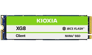 Kioxia XG8 Series KXG80ZNV1T02 hind ja info | Sisemised kõvakettad (HDD, SSD, Hybrid) | kaup24.ee