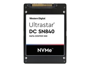 Wd Ultrastar Dc SN840 WUS4BA119DSP3X1 цена и информация | Внутренние жёсткие диски (HDD, SSD, Hybrid) | kaup24.ee