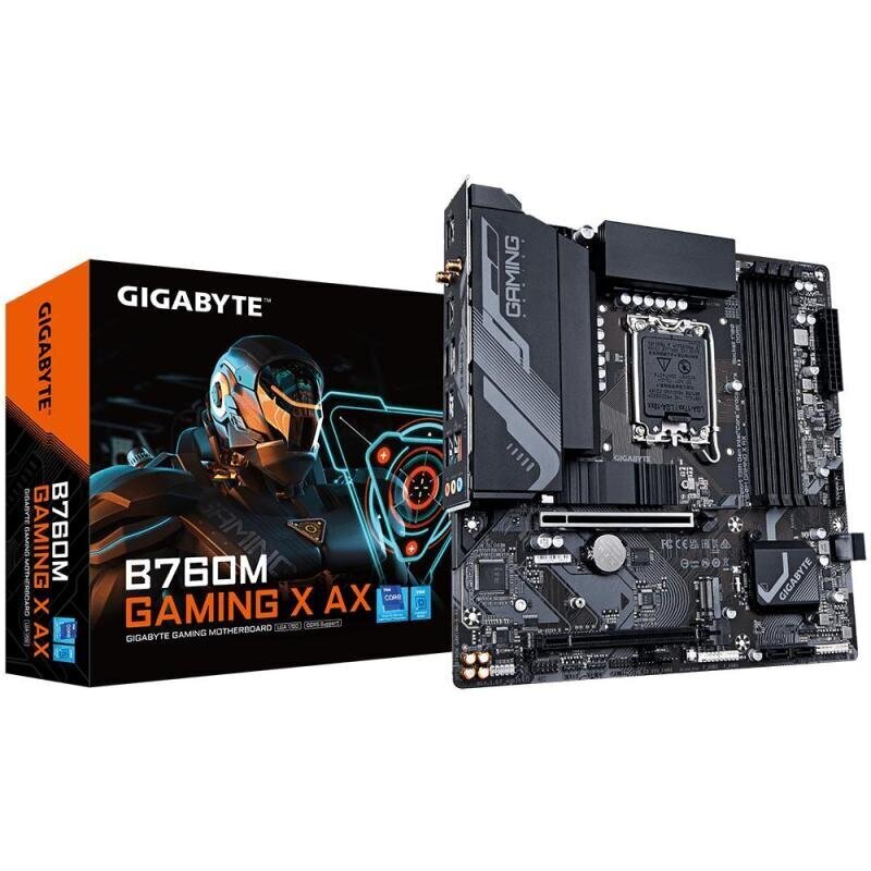 Gigabyte B760M Gaming X AX DDR4 hind ja info | Emaplaadid | kaup24.ee