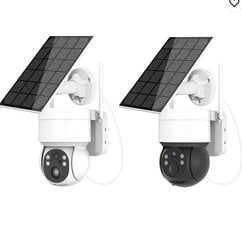 Juhtmevaba päikesepatareiga välikaamera, IP65/Wi-Fi hind ja info | Valvekaamerad | kaup24.ee