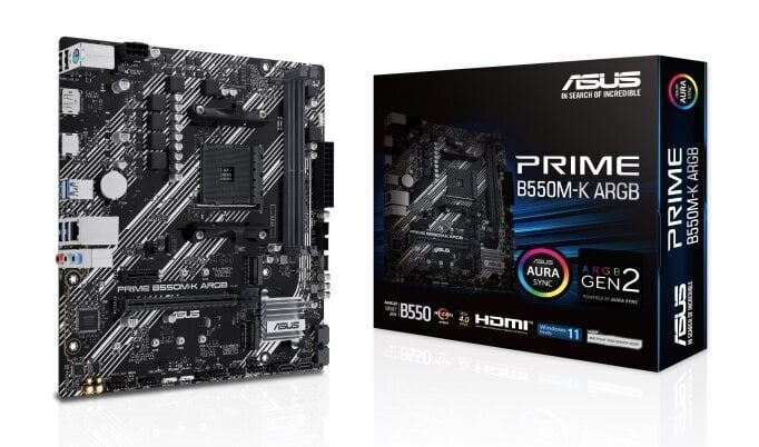 Asus Prime B550M-K ARGB цена и информация | Emaplaadid | kaup24.ee