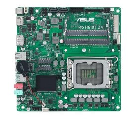 Asus Pro H610T D4-CSM hind ja info | Emaplaadid | kaup24.ee