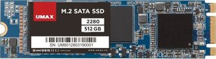 Umax UMM250006 цена и информация | Внутренние жёсткие диски (HDD, SSD, Hybrid) | kaup24.ee