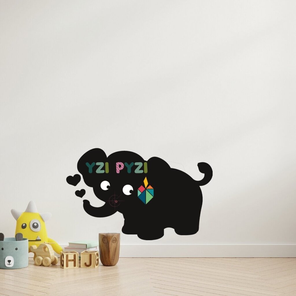 Kleepuv magnettahvel seinale Yzipyzi Elevant, 55x80cm hind ja info | Arendavad mänguasjad | kaup24.ee