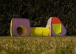 Laste telk koos tunneli ja pallidega Kruzzel цена и информация | Imikute mänguasjad | kaup24.ee
