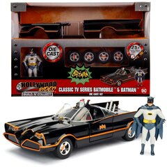 Auto Batman Classic Batmobile do-it-yourself sõiduk + joonis цена и информация | Игрушки для мальчиков | kaup24.ee