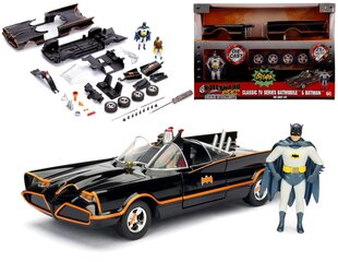 Auto Batman Classic Batmobile do-it-yourself sõiduk + joonis цена и информация | Игрушки для мальчиков | kaup24.ee