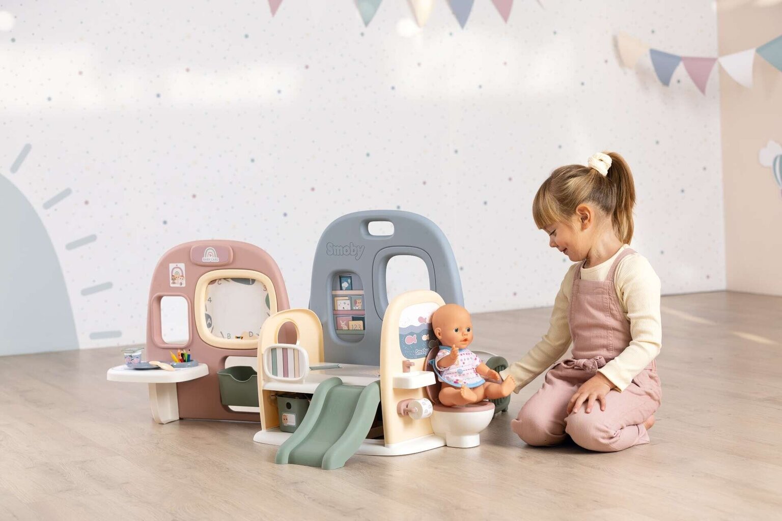 Laste mängunurk + tarvikud Baby Care Amusement hind ja info | Tüdrukute mänguasjad | kaup24.ee