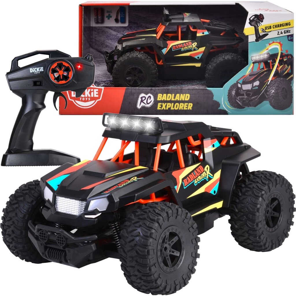 Puldiauto Badland Explorer RC hind ja info | Poiste mänguasjad | kaup24.ee