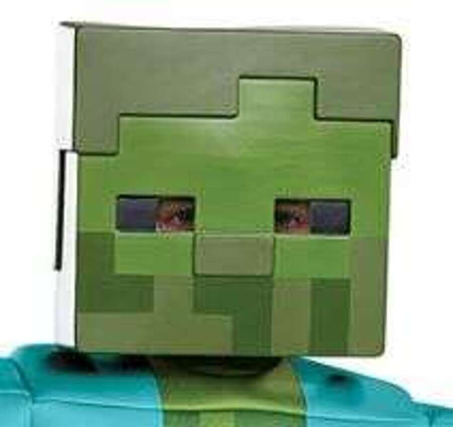 Karnevali kostüüm Minecraft Halloween Zombie 137-149 cm (10-12 aastat) hind ja info | Karnevali kostüümid | kaup24.ee