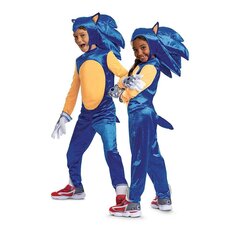 Karnevali kostüüm lastele Deluxe Prime Sonic the Hedgehog цена и информация | Карнавальные костюмы | kaup24.ee