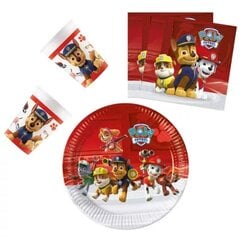 Набор посуды для вечеринок с одной порцией - Paw Patrol цена и информация | Праздничная одноразовая посуда | kaup24.ee