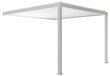 Gazebo Pergola Premium Wall 3x4, valge цена и информация | Varikatused ja aiapaviljonid | kaup24.ee