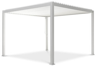 Беседка Pergola Premium  3х4, белая цена и информация | Беседки, навесы, тенты | kaup24.ee