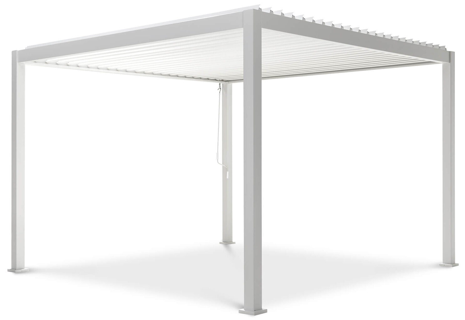 Varikatus Pergola Premium, 3x4m, valge цена и информация | Varikatused ja aiapaviljonid | kaup24.ee