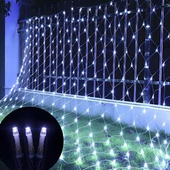 Jõuluvõrk tuled 2m*3m, 192 LED-i, LIVMAN YN-401 цена и информация | Гирлянды | kaup24.ee