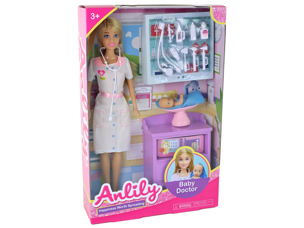 Anlily nukk koos beebi ja aksessuaaridega hind ja info | Tüdrukute mänguasjad | kaup24.ee