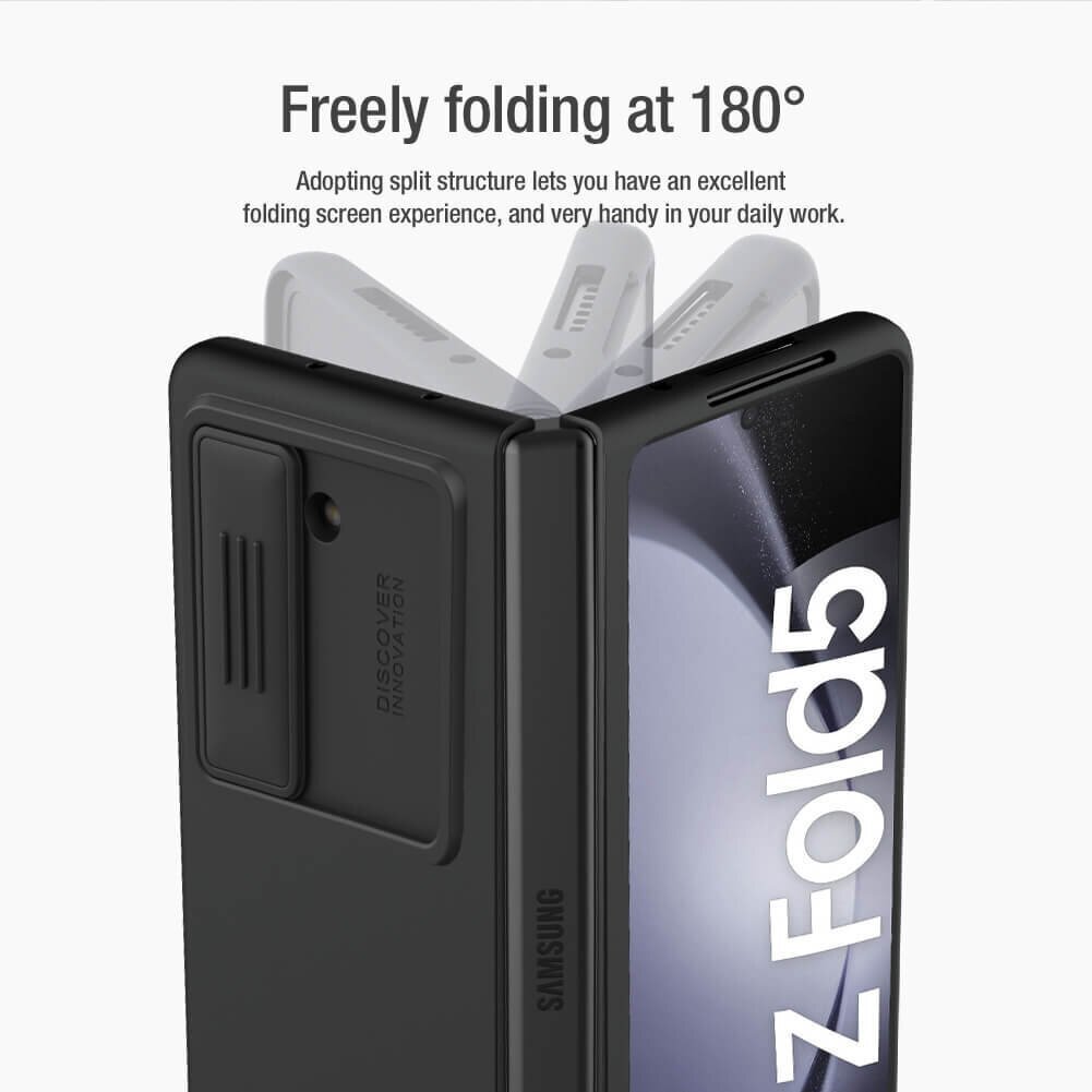 Nillkin CamShield Silky Silicone - Samsung Galaxy Z Fold 5 5G hind ja info | Telefoni kaaned, ümbrised | kaup24.ee