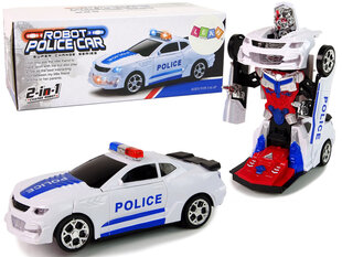 Полицейская машина-трансформер, 2 в 1 цена и информация | Игрушки для мальчиков | kaup24.ee