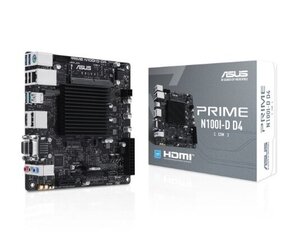 Asus Prime N100I-D D4 hind ja info | Emaplaadid | kaup24.ee