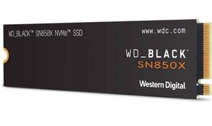 SanDisk WD Black SN850X WDBB9G0010BNC hind ja info | Sisemised kõvakettad (HDD, SSD, Hybrid) | kaup24.ee