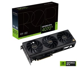 Asus ProArt GeForce RTX 4070 Ti (PROART-RTX4070TI-12G) hind ja info | Videokaardid (GPU) | kaup24.ee