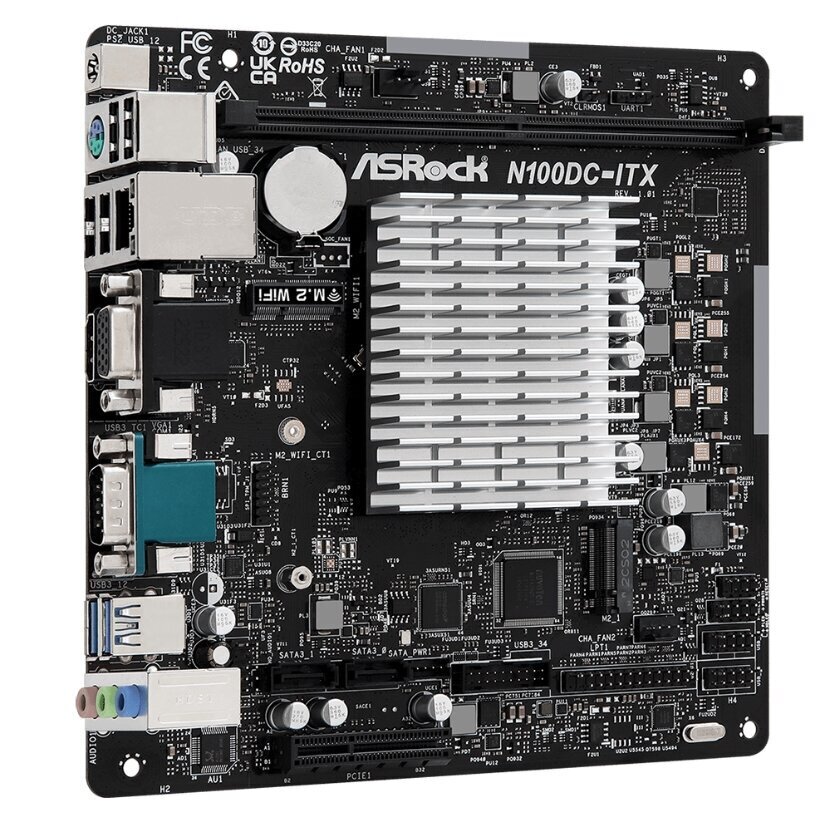 ASRock N100DC-ITX hind ja info | Emaplaadid | kaup24.ee