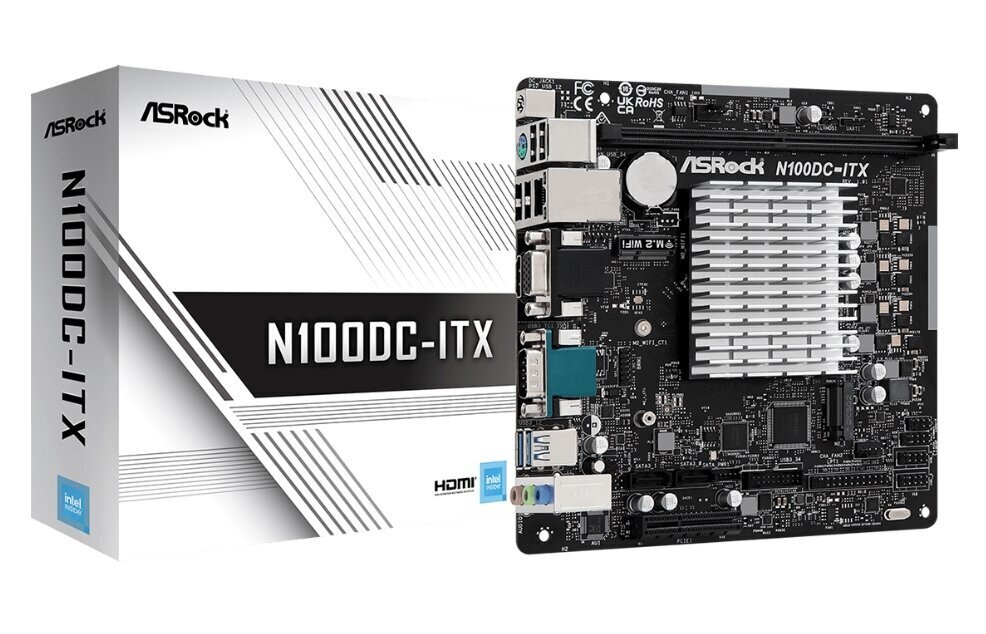 ASRock N100DC-ITX hind ja info | Emaplaadid | kaup24.ee